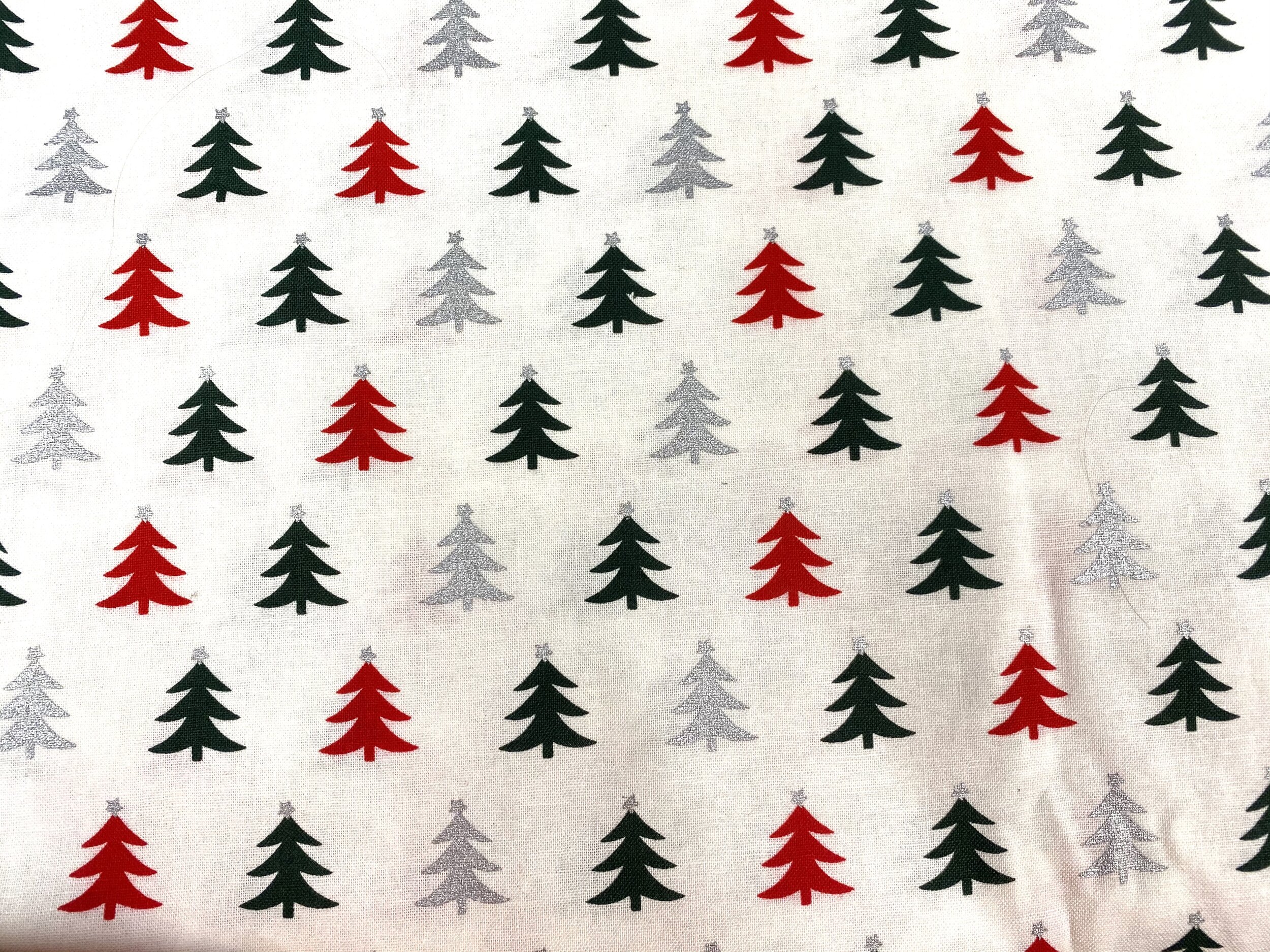 Christmas Tree's On white Background