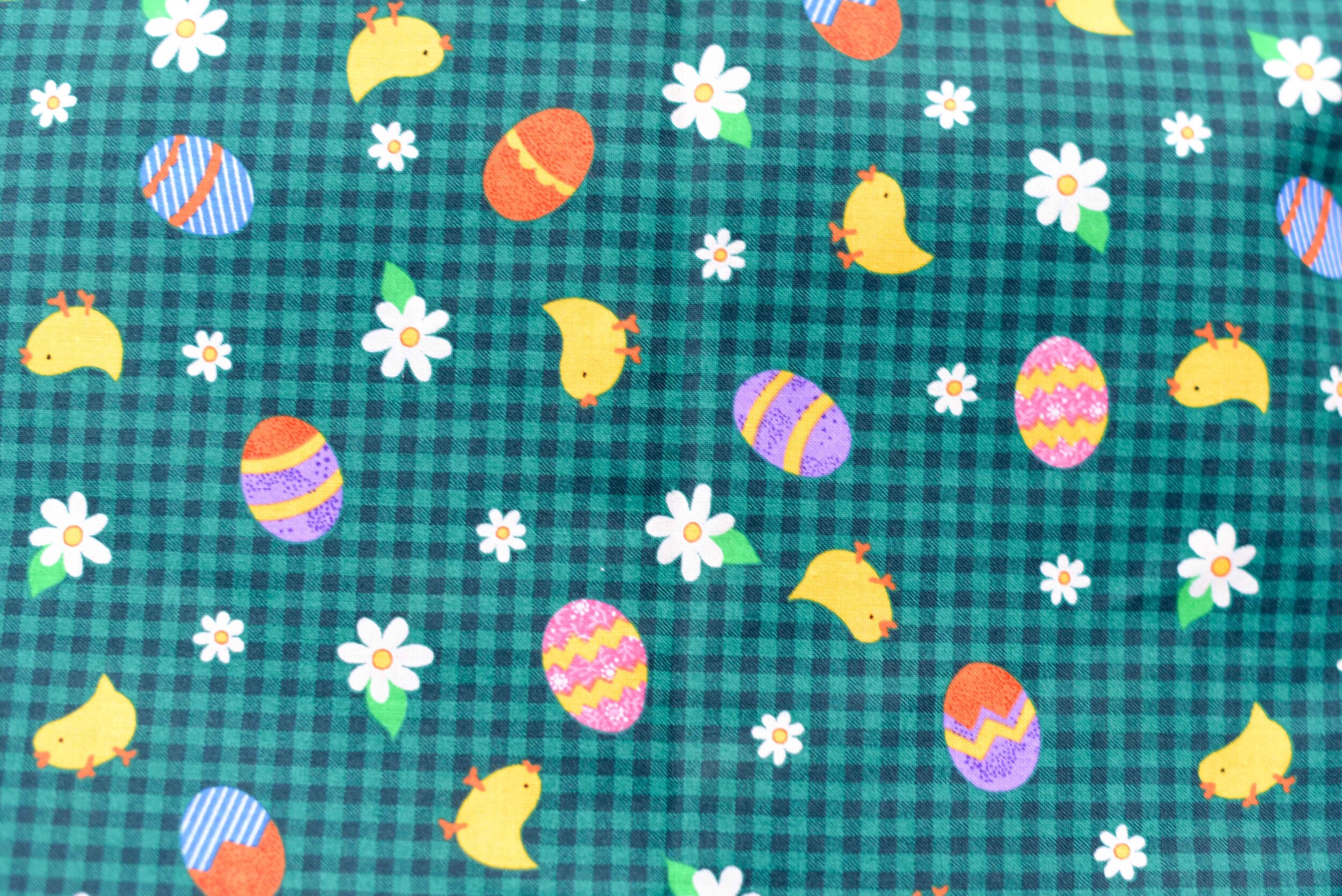 Chicks and Eggs of Green Plaid