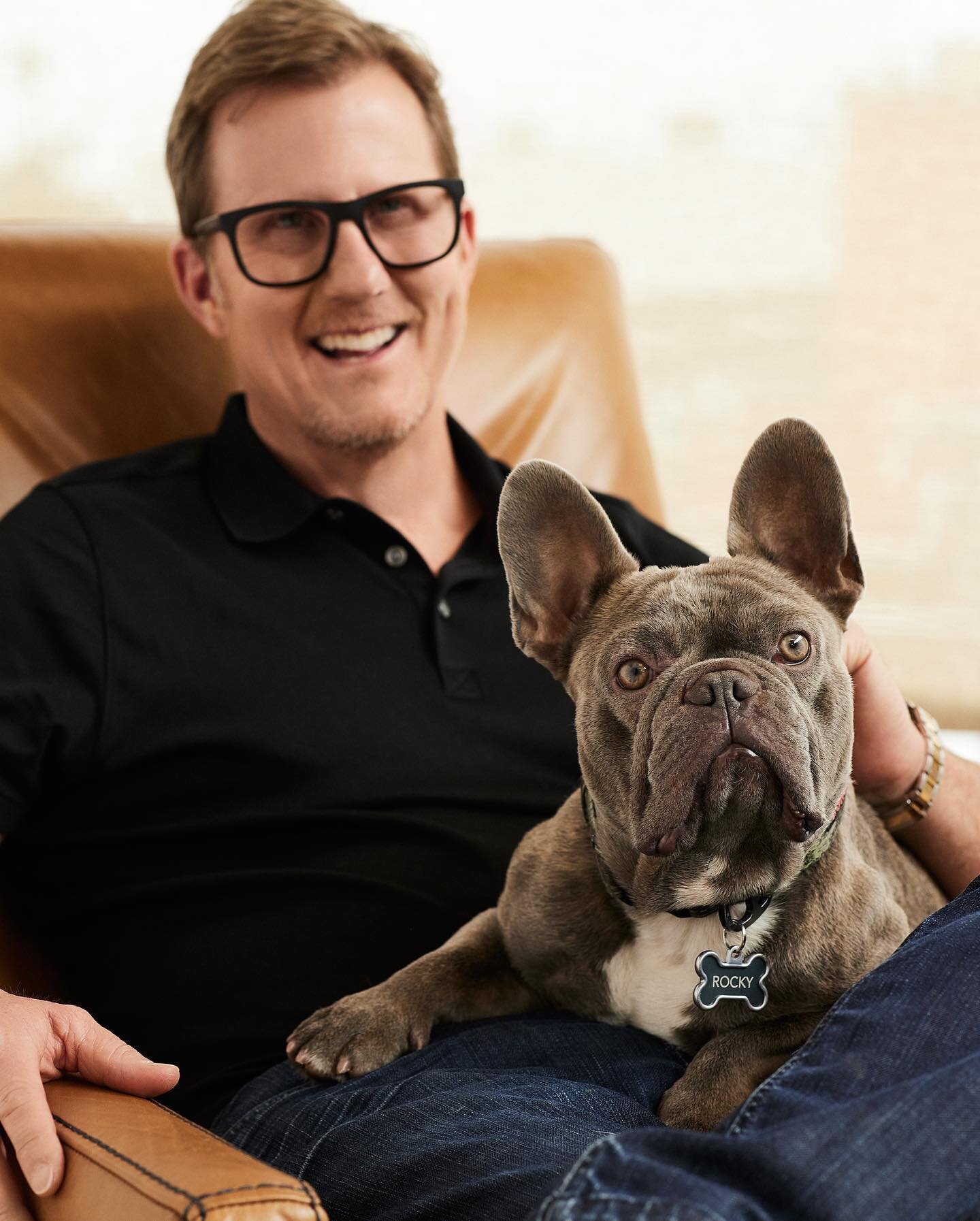 We had a great shoot today with &ldquo;Rocky&rdquo; and his awesome human Chris Coffey @cleecoffey , the CEO of @ecamsecure 

Happy #internationalpetday !
We aren&rsquo;t late&hellip;we&rsquo;re just posting on Frenchie time 😉🐾 😋

#frenchbulldog #