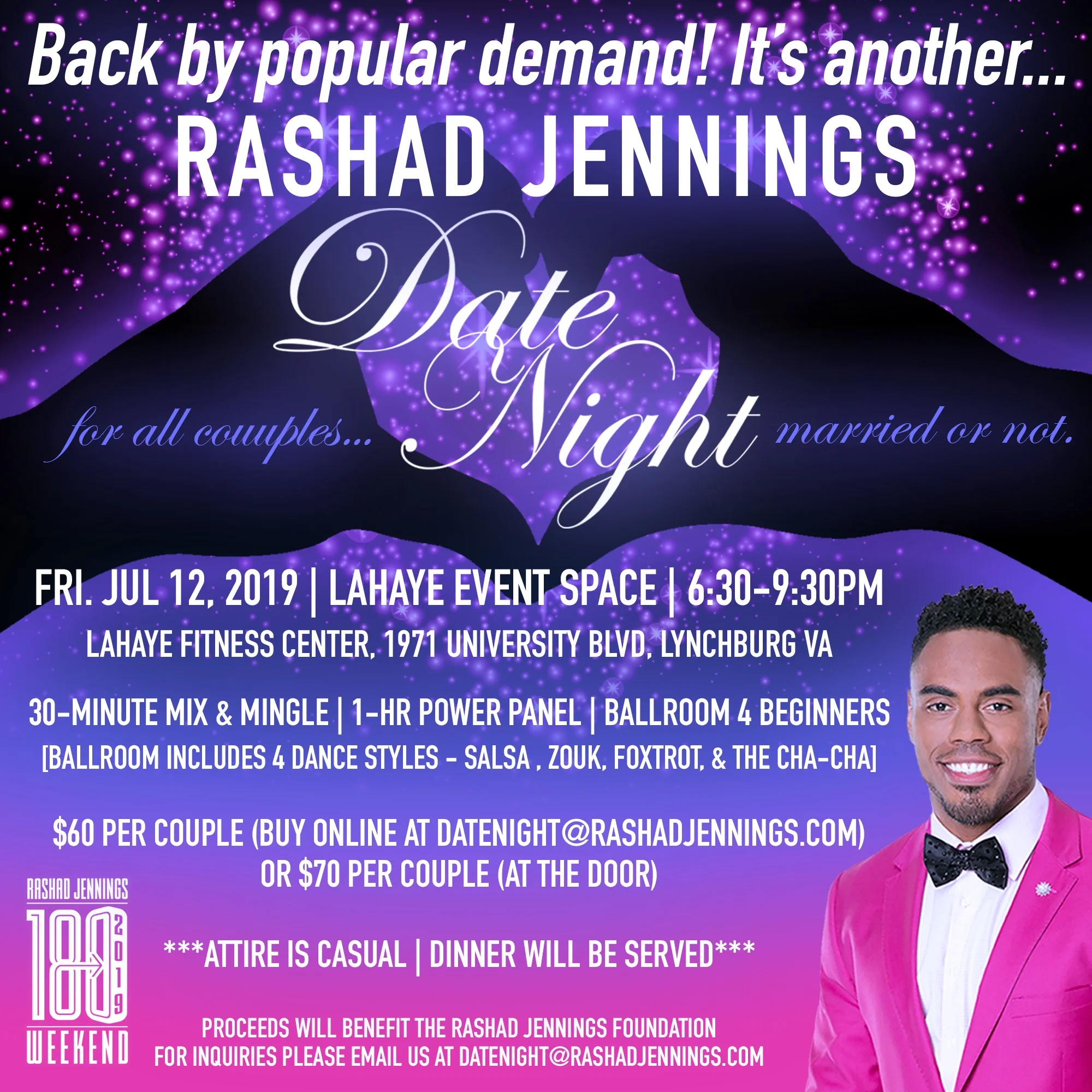 Rashad Jennings' Date Night