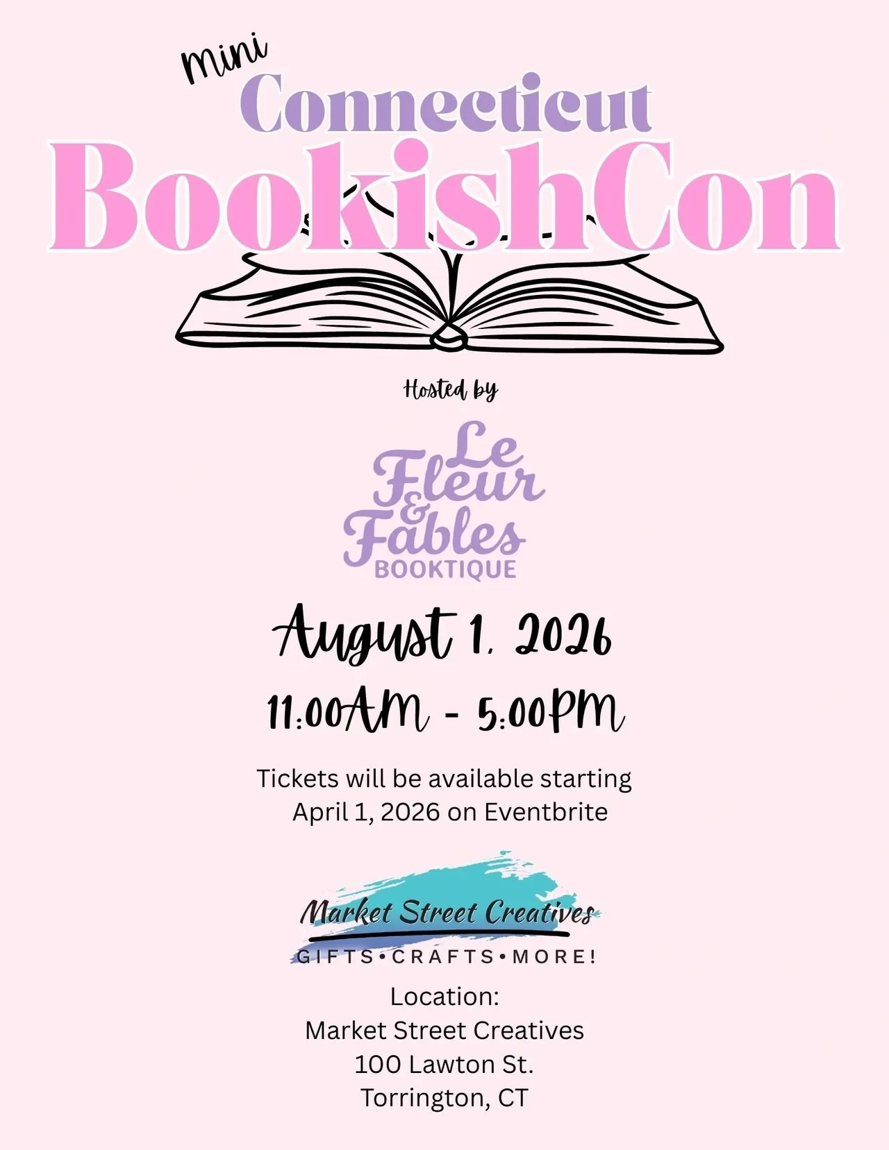 The 1st Annual Mini CT Bookish Con 