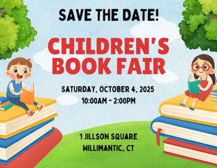  2026 Eastern CT Children’s Book Fair.