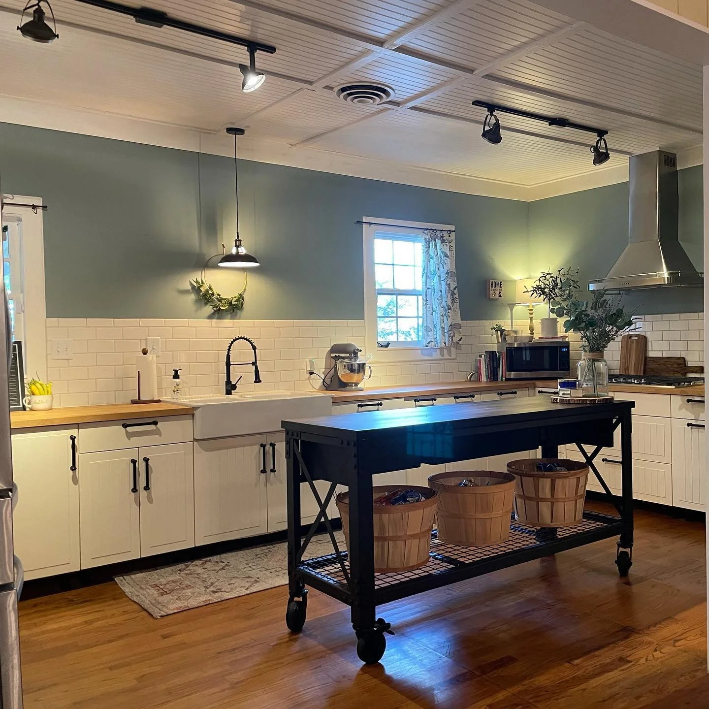 Kitchen before and after photos so far! #reno #historichomes #interiordesign