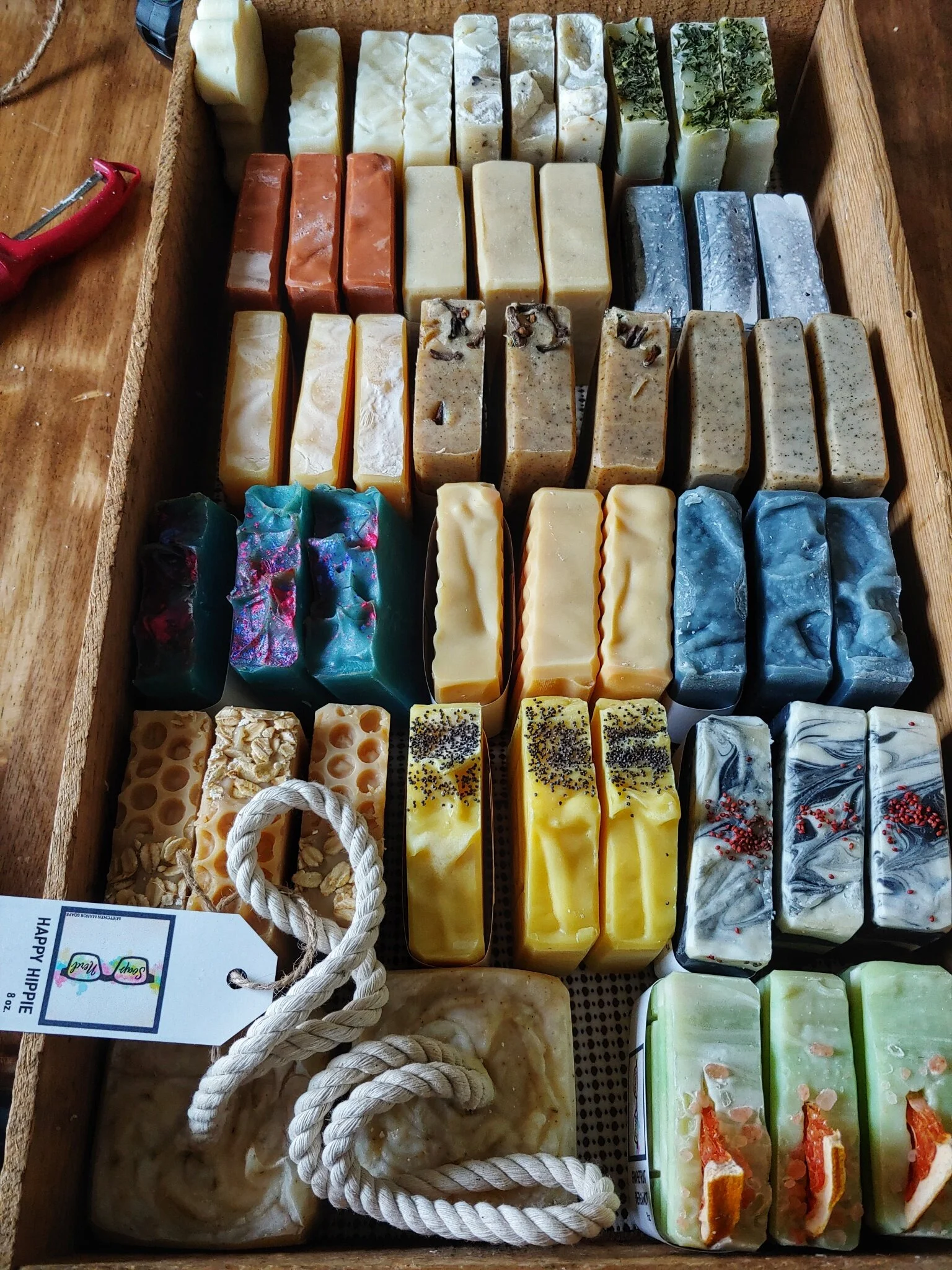  Soap, soap and more soap! 