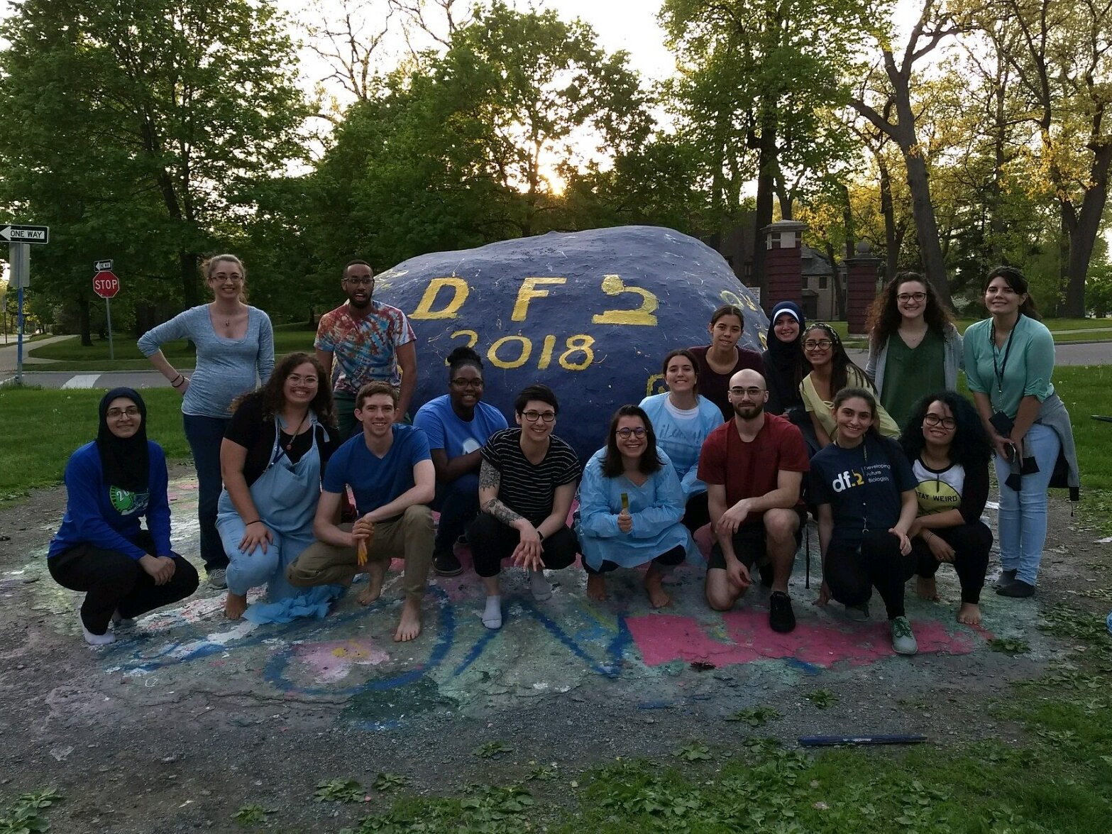  The 2018 cohort make their mark on The Rock 