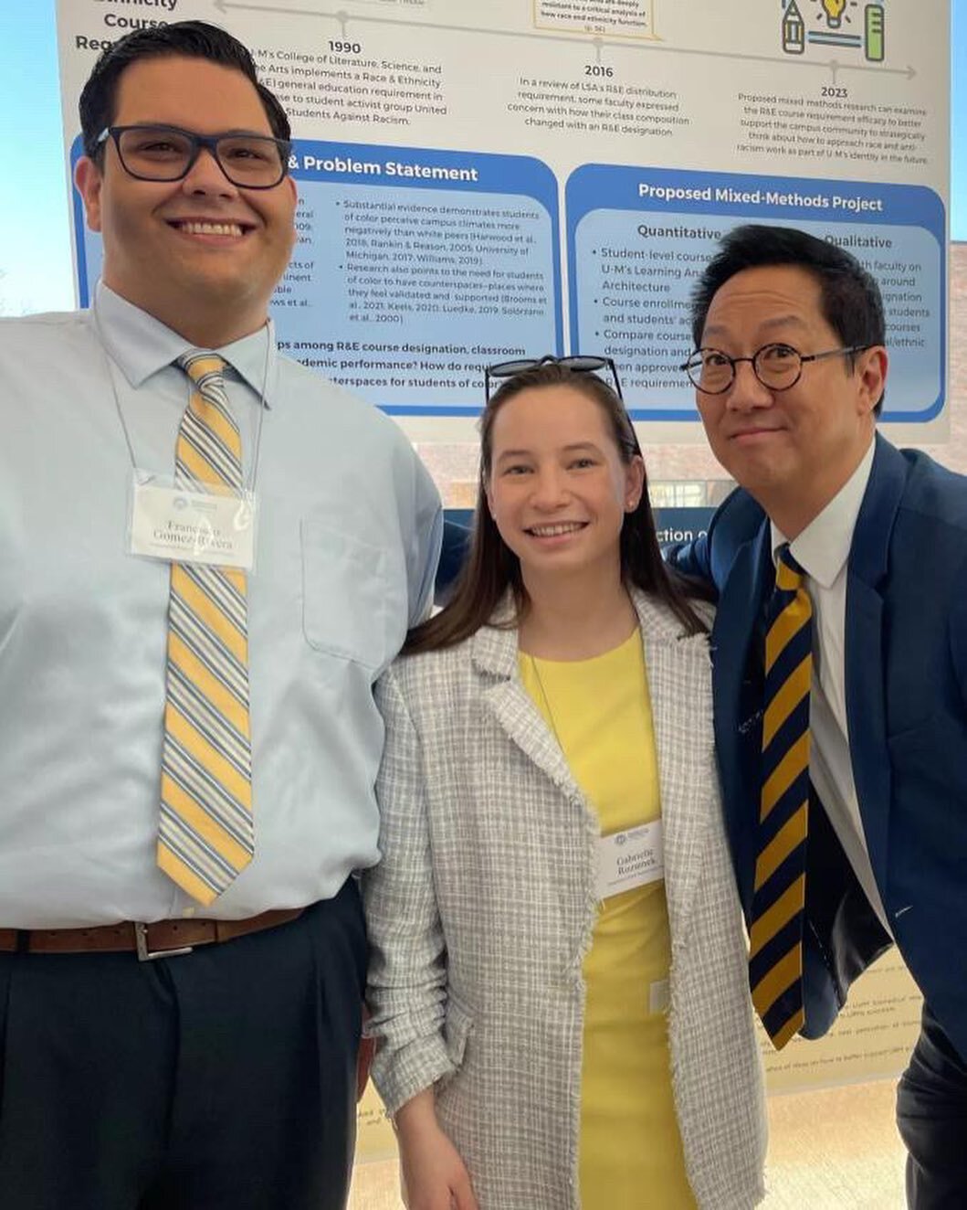 Shout-out to our instructors Francisco Gomez-Rivera and Gabrielle Rozumek who were honored to be part of President Santa Ono Inauguration. They represented DFB initiatives and how our amazing program helps to lower the barriers for the next generatio
