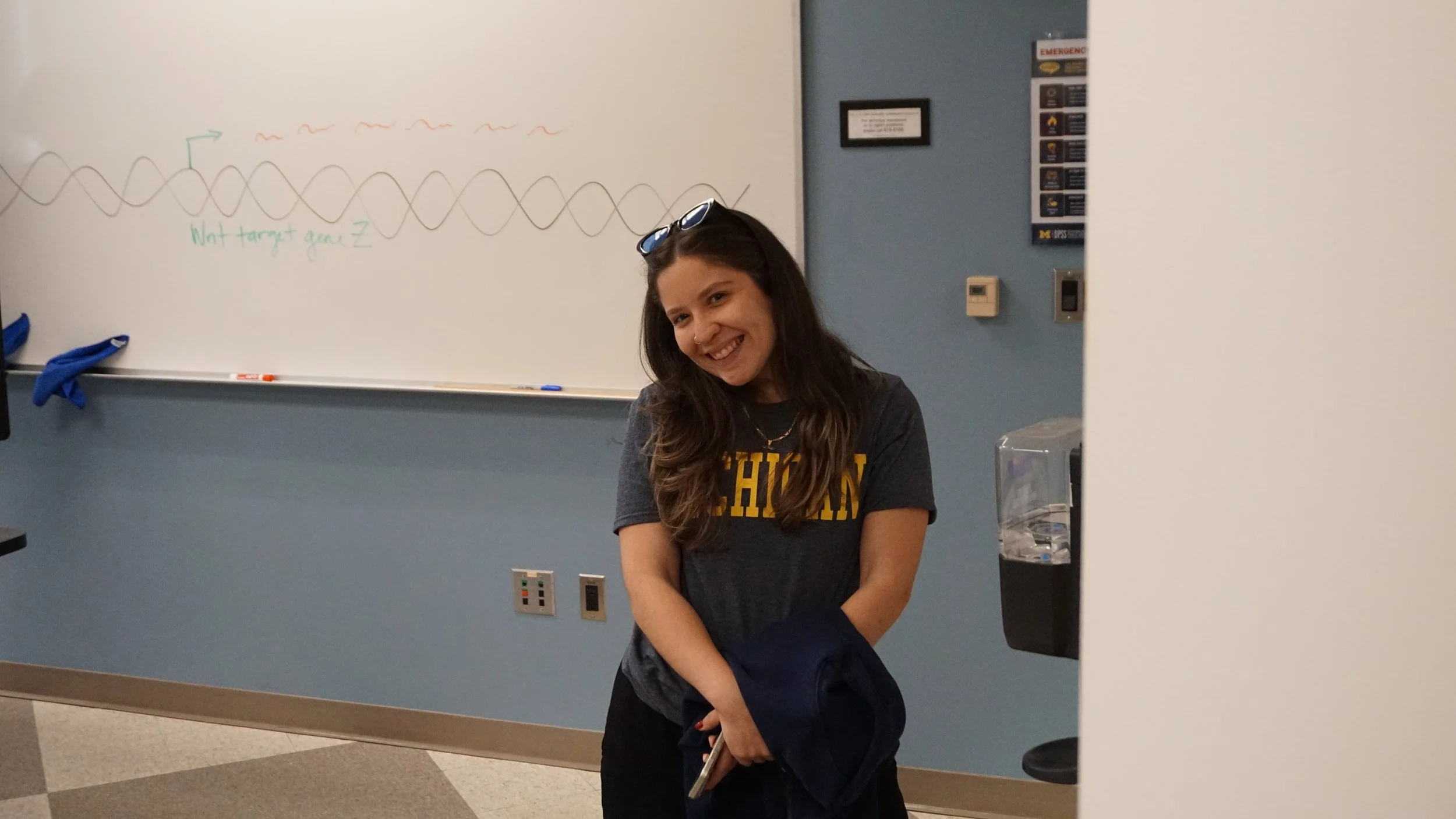  Heizel (pictured) and Paola (both DFB alumni) were our incredible 2024 social media team! Thank you both! 