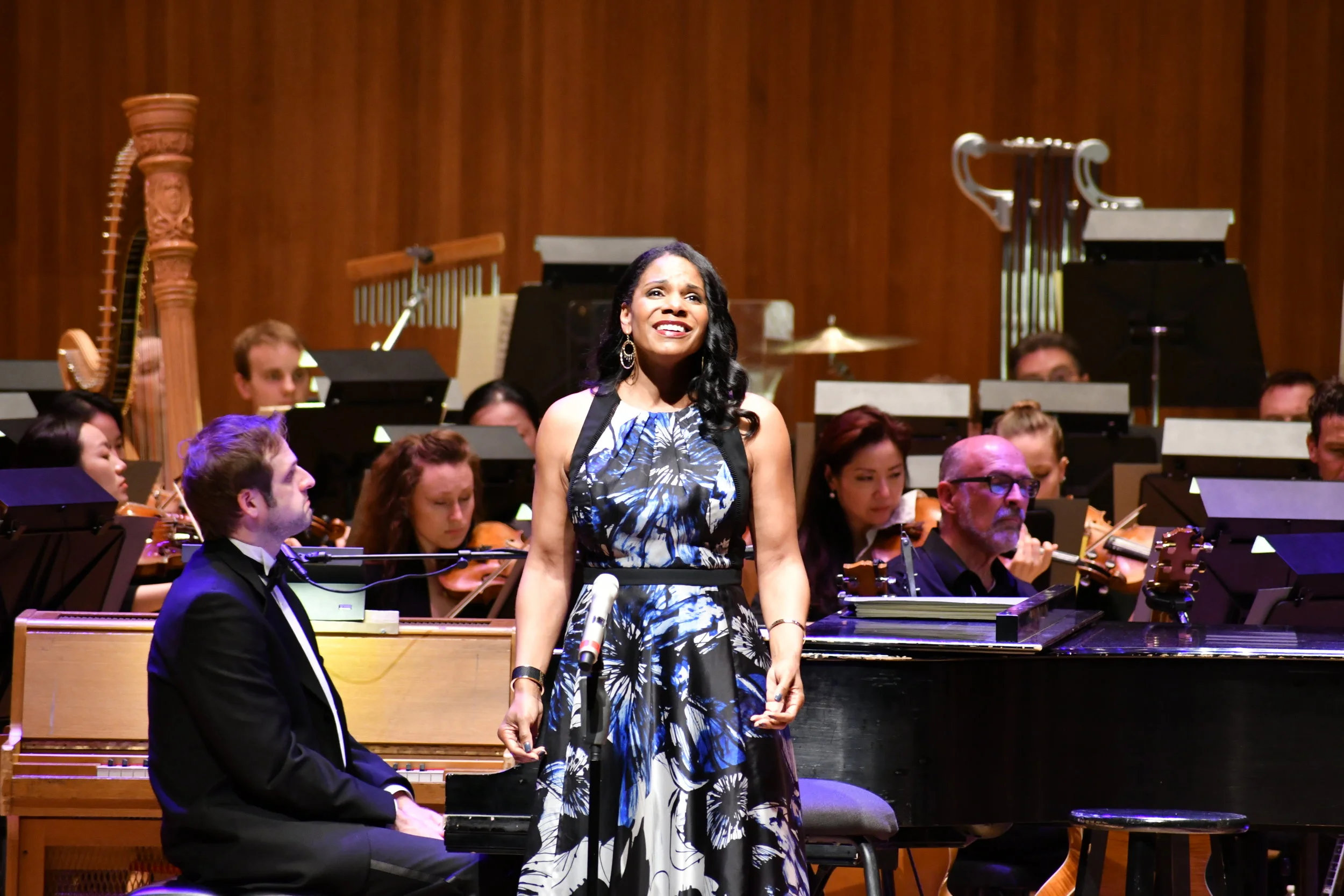 Audra McDonald performs with the BSO