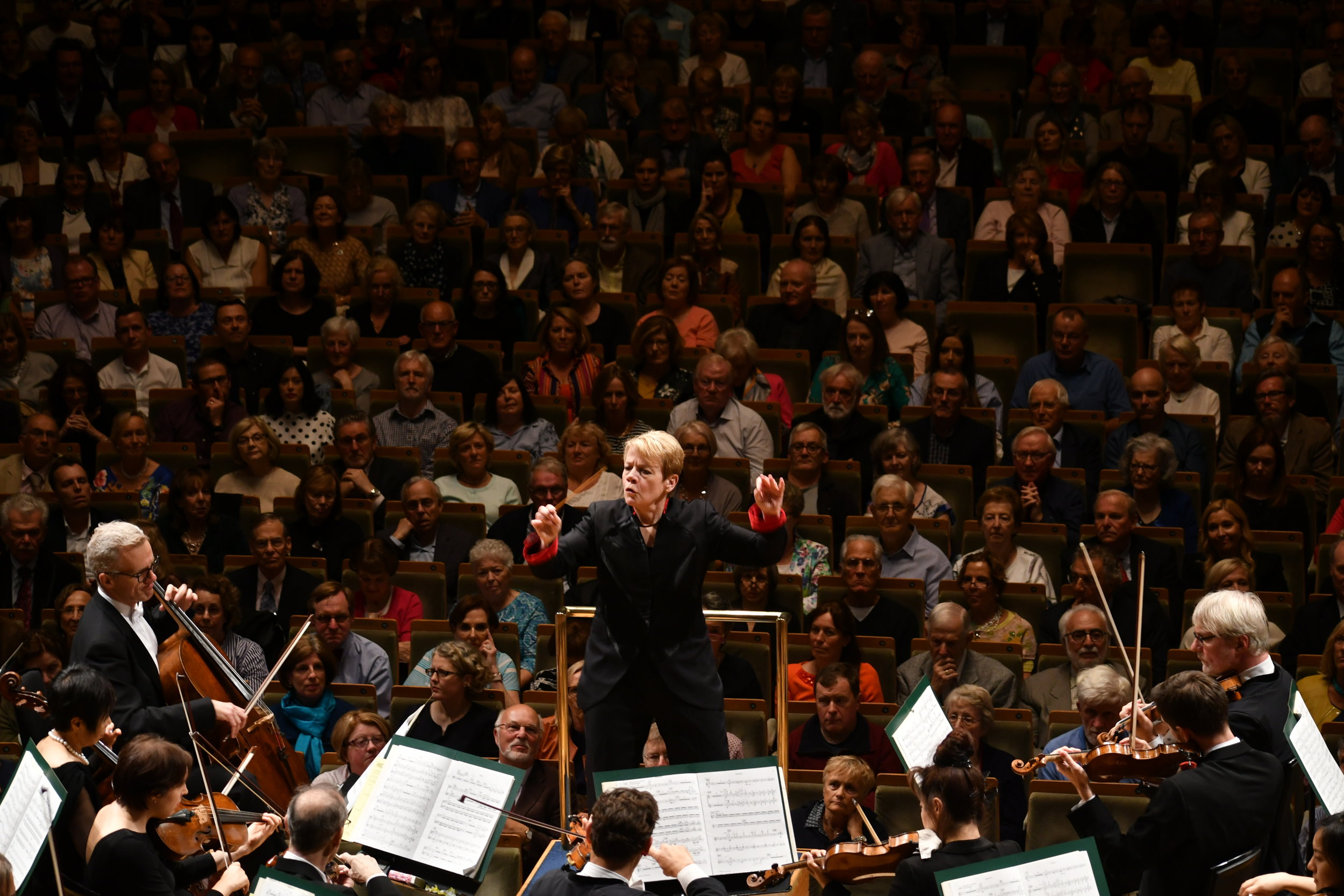 Marin Alsop leads the BSO at the National Concert Hall in Dublin