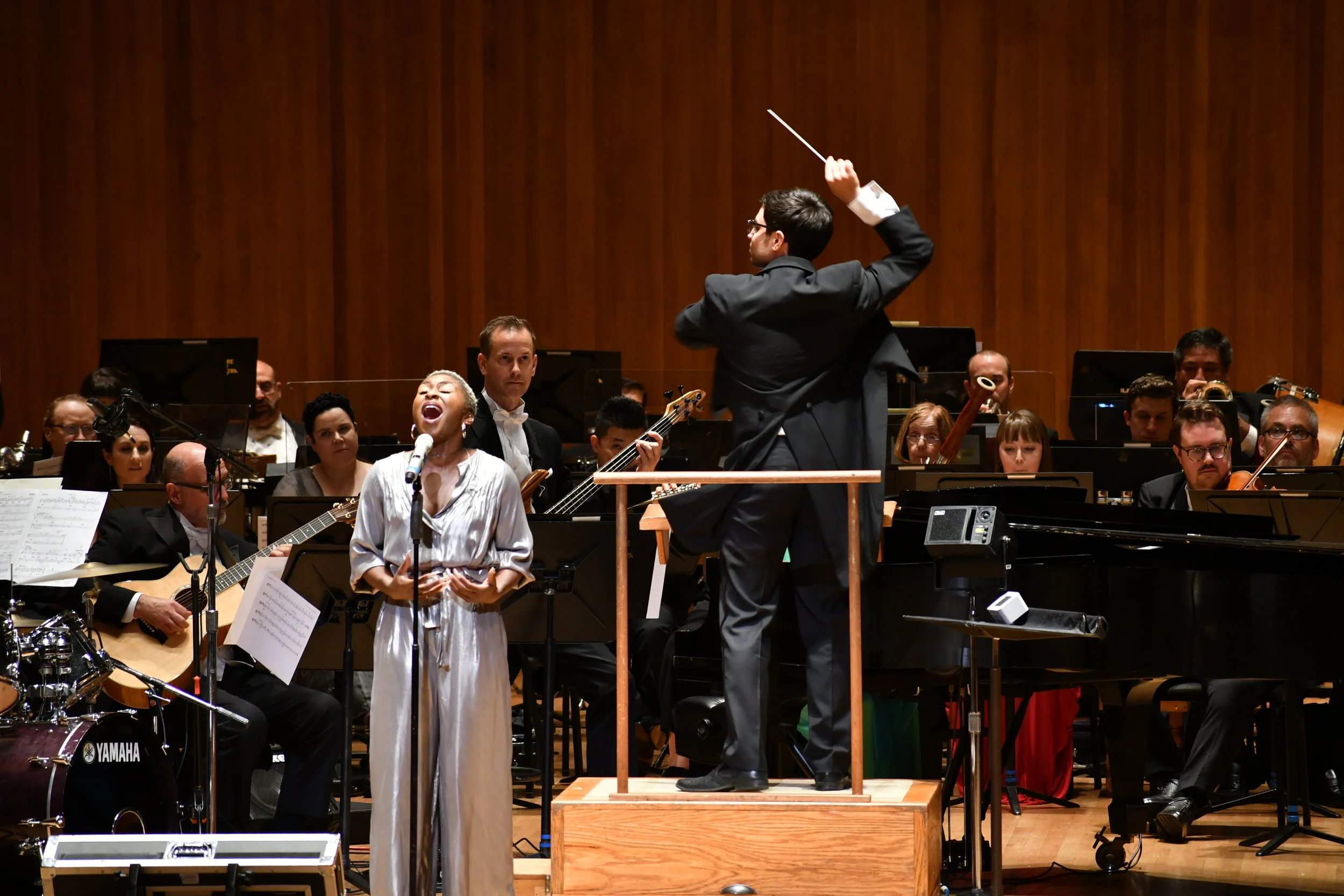 Nicholas Hersh leads the BSO and Cynthia Erivo at the 2018 Gala