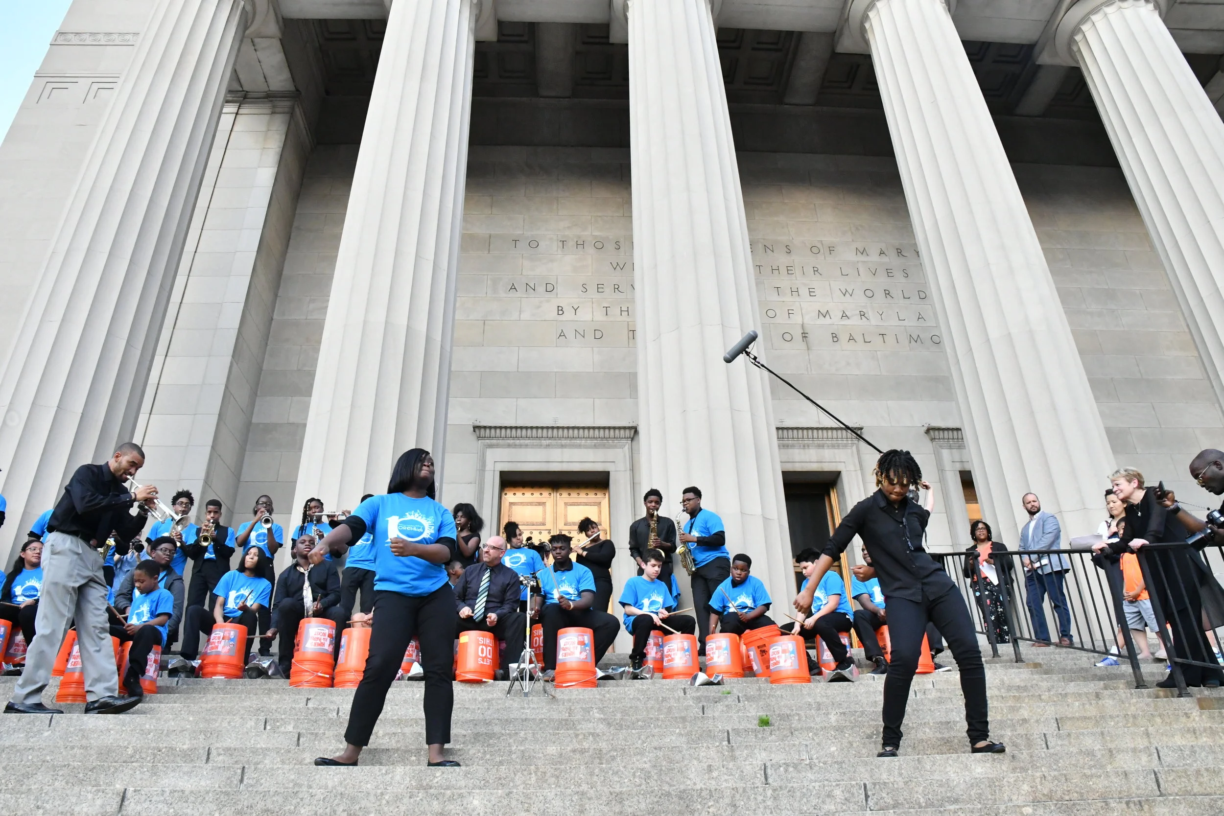 BSO OrchKids perform at Baltimore War Memorial