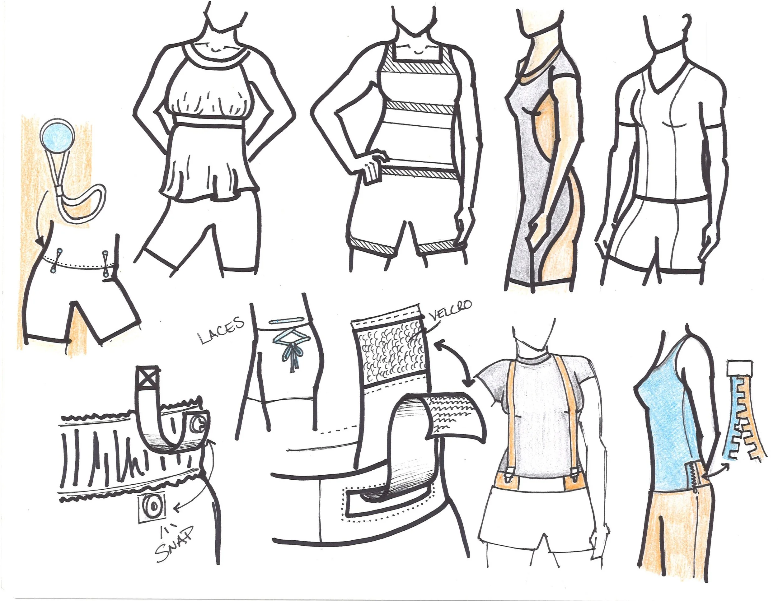 sketch exploration - attachment