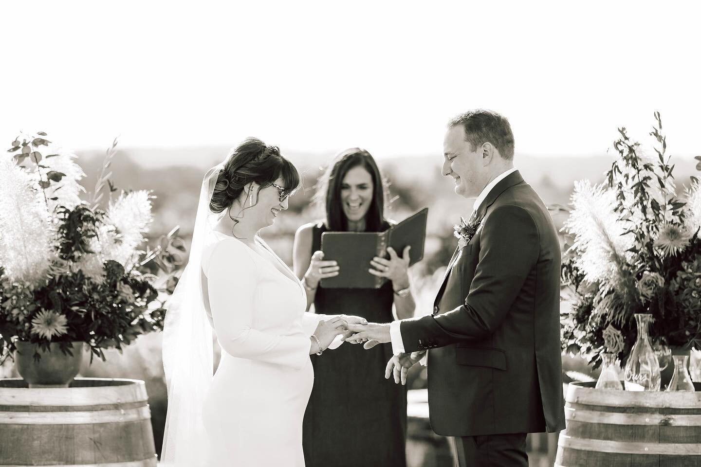 These two!  Their love was infectious. Made me giddy! #covidelopement  #winecountryweddings #microwedding #caliwedding  #marriedmybestfriend  #sonomacountywedding #sonomaofficiant