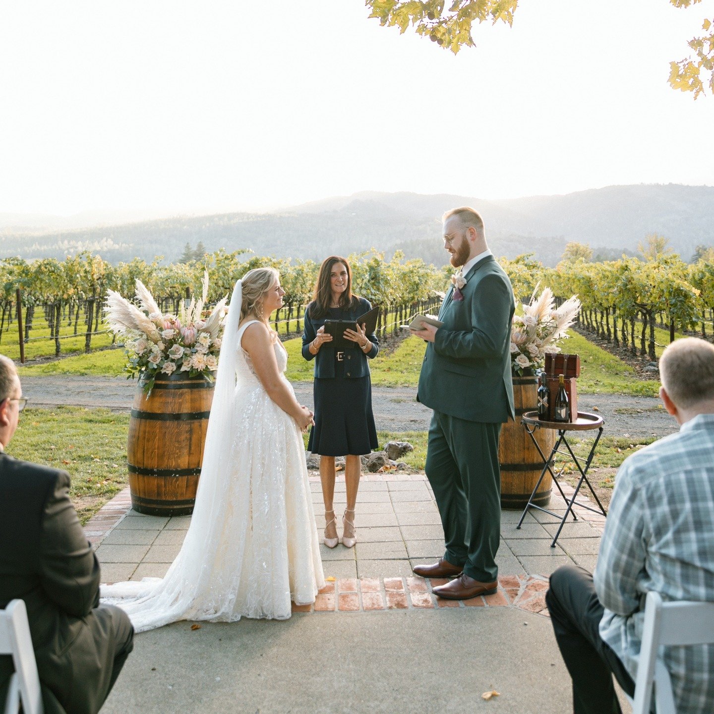 And they lived happily ever after! #napaofficiant #sonomaofficiant #napaminister #winecountryofficiant #sonomaminister #ladyofficiant #norcalofficiant #sonomavalleyofficiant #napavalleyofficiant #napaweddingofficiant #sonomaweddingofficiant #napawedd