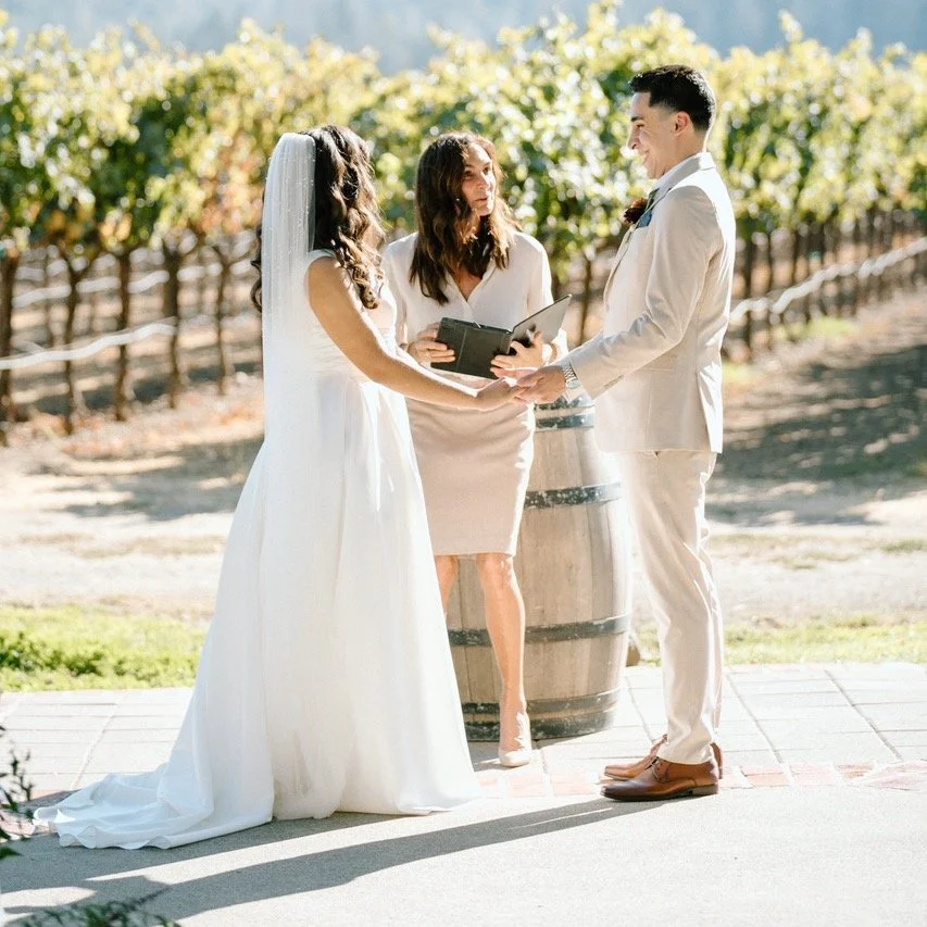 I get kinda excited when I get to say "You may now kiss your bride!" #napaofficiant #napaweddingofficiant #sonomaofficiant #sonomaweddingofficiant #winecountryofficiant #napaminister #sonomaminister #napawedding #winerywedding #vineyardwedd