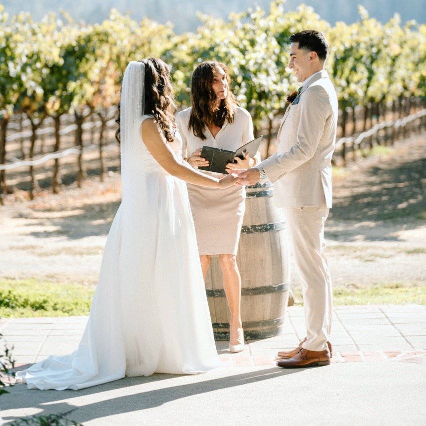 I get kinda excited when I get to say "You may now kiss your bride!" #napaofficiant #napaweddingofficiant #sonomaofficiant #sonomaweddingofficiant #winecountryofficiant #napaminister #sonomaminister #napawedding #winerywedding #vineyardwedd