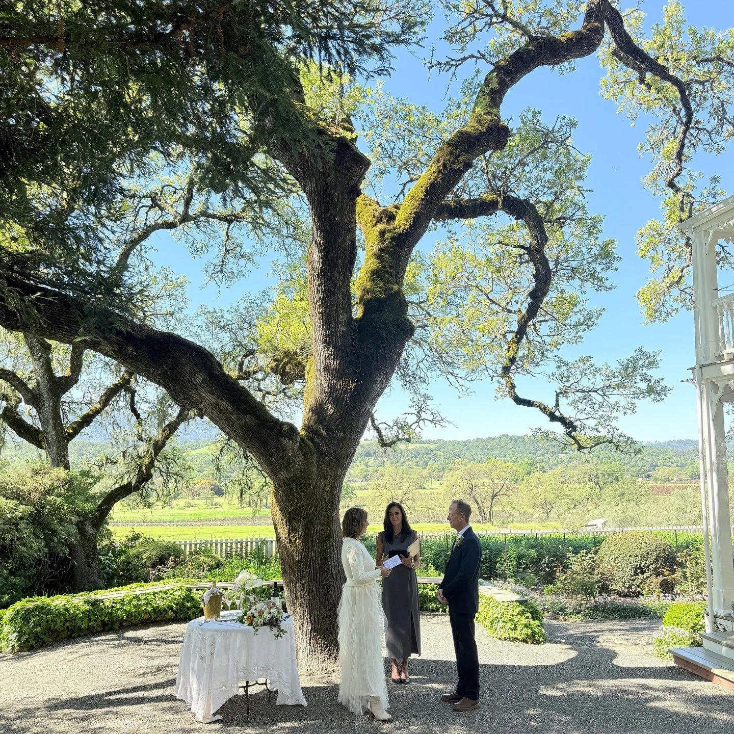 I had the honor of marrying this beautiful couple today @beltaneranch Their love was obvious, and infectious. #beltaneelopement #beltanewedding #winecountryofficiant #sonomaofficiant #napaofficiant #napaminister #sonomaminister #napaweddingofficiant 