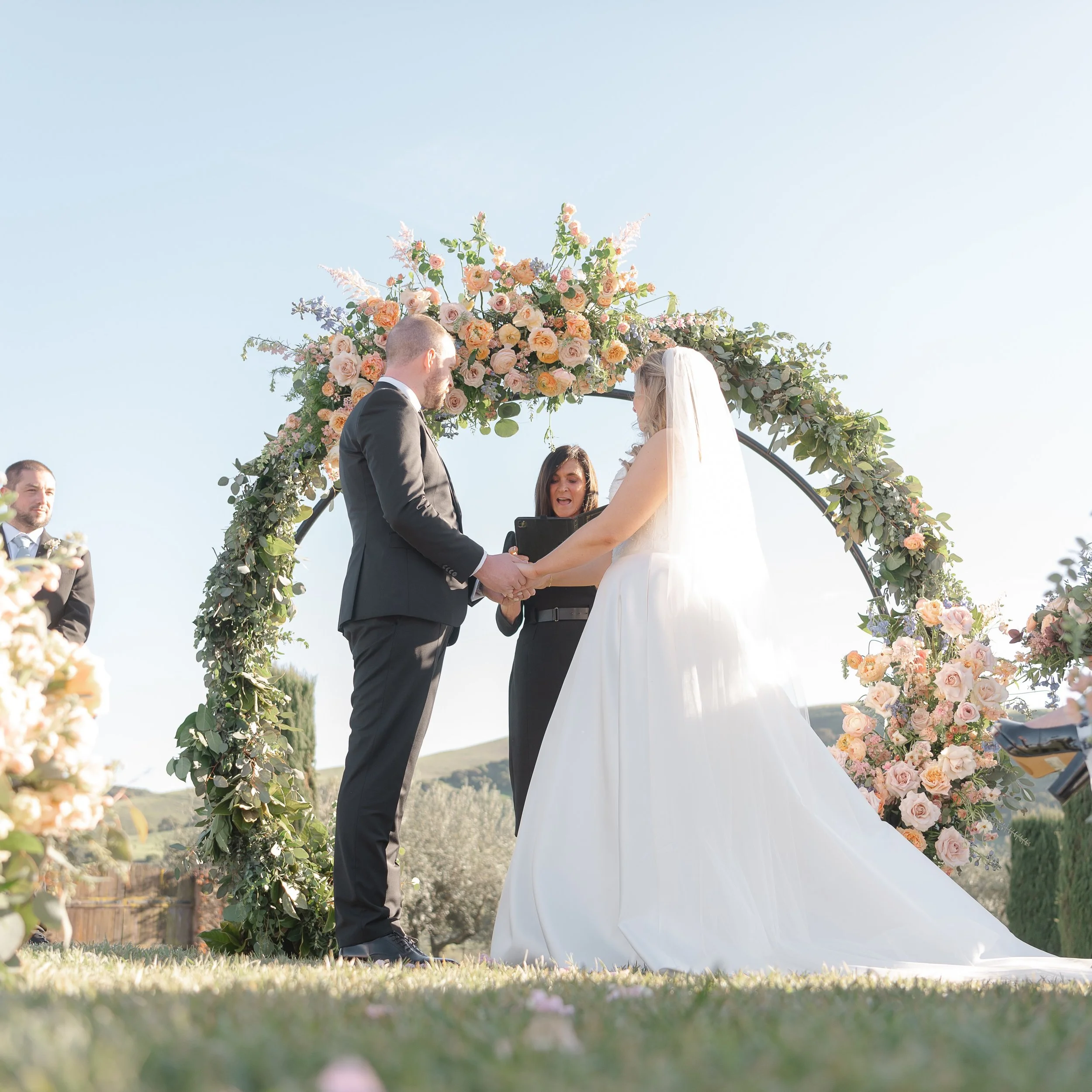 Your happily ever after starts now! #napawedding #napaofficiant #napaweddingofficiant #sonomawedding #sonomaweddingofficiant #sonomaofficiant #winecountryofficiant
