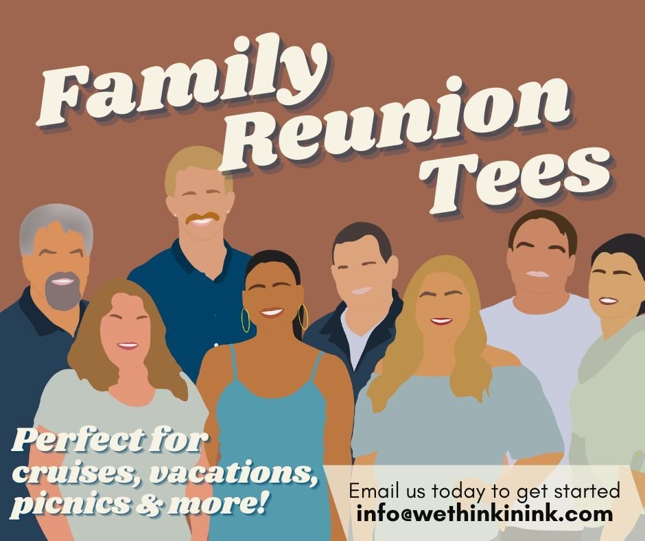 👨&zwj;👩&zwj;👧&zwj;👦 Gather your loved ones and let the fun begin! 💥 Whether you're planning a family cruise, picnic, or a memorable reunion, we've got you covered. 🌞🛳️🌭 Discover how custom family reunion t-shirts add that extra sparkle to you