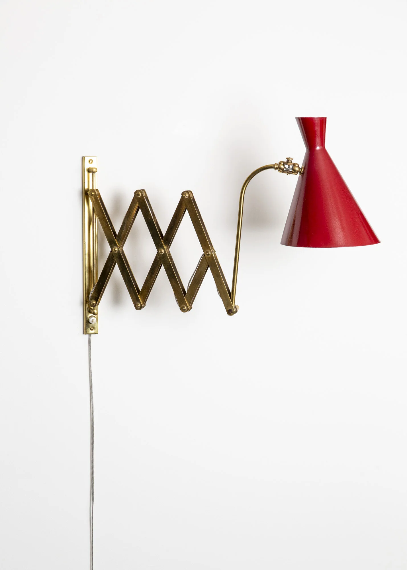 Stilux Milano large Italian scissor lamp