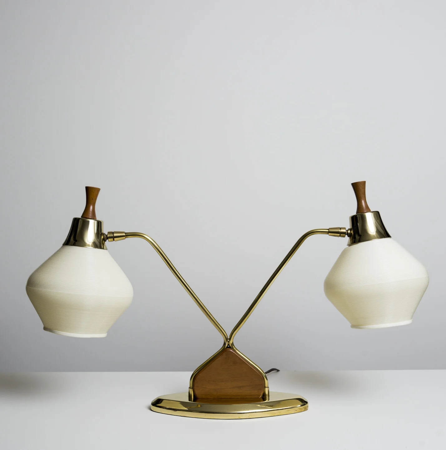 Heifetz Rotaflex Double Table Lamp