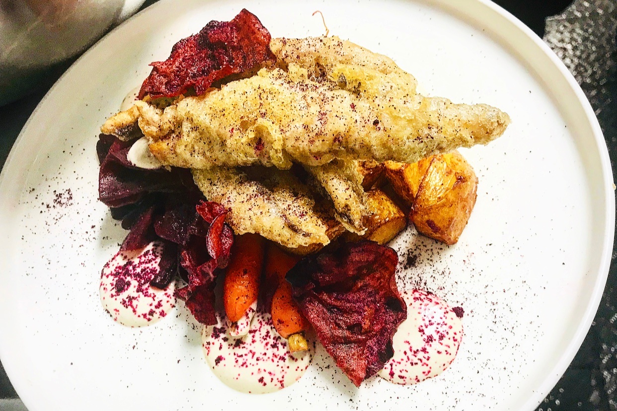 TEMPURA MACKEREL - Created by Head Chef Jake Silk, Club Toukley RSL