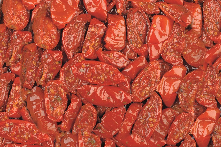 Semi-dried Tomato Quarters