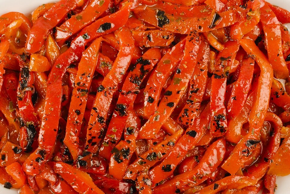 Fired Roasted & Peeled Red Peppers