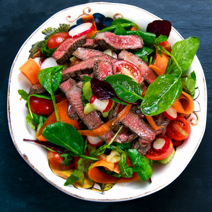 Beef Salad with Balsamic Vinaigrette