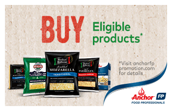 Don’t miss your chance to win your piz’za $60,000 … thanks to Anchor™ Food Professionals!