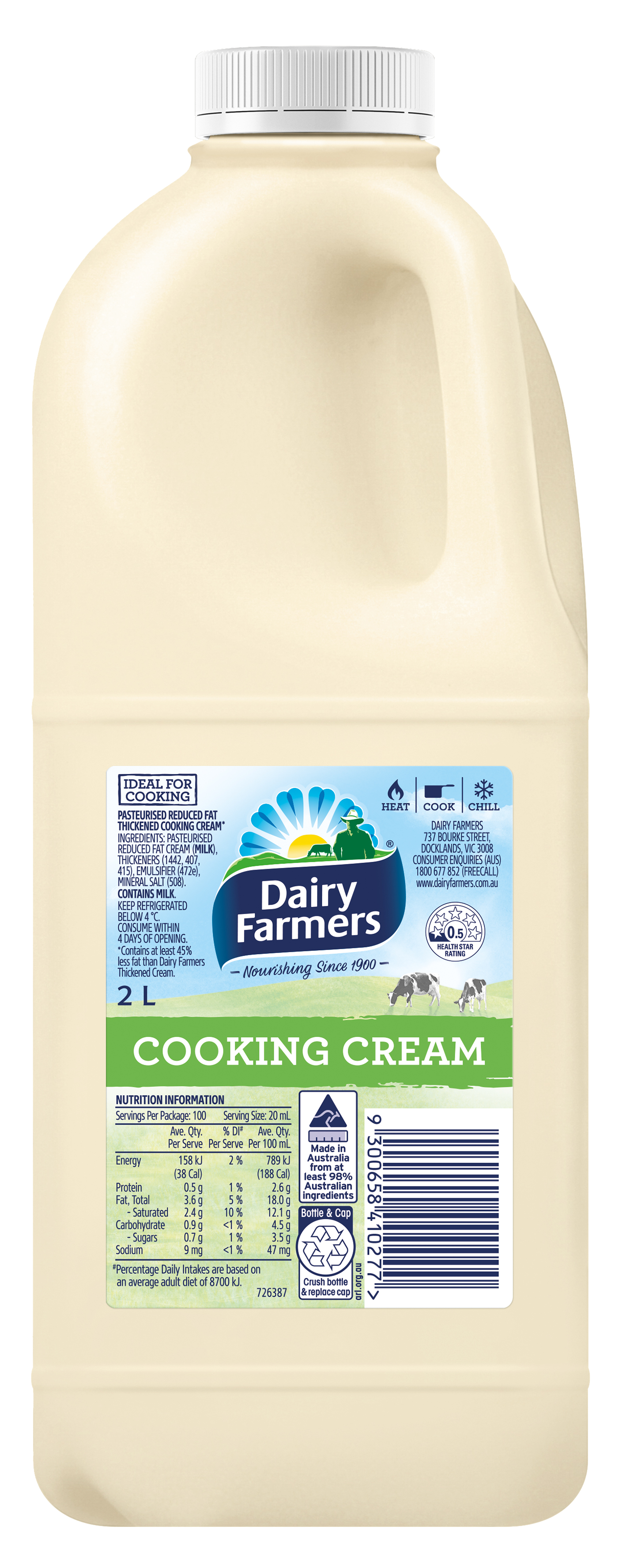 Dairy Farmers Cooking Cream  (Copy) (Copy)
