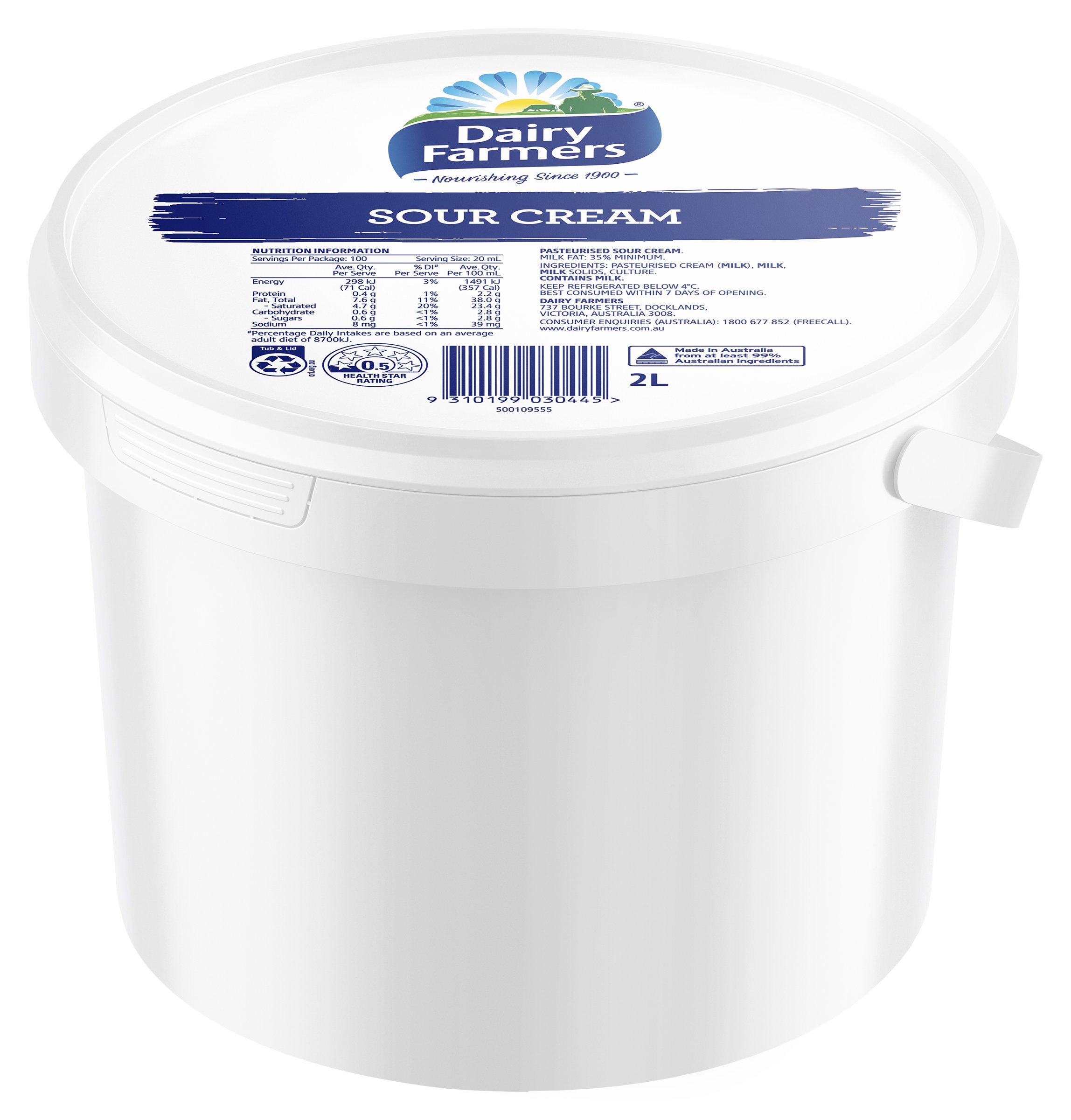 Dairy Farmers Sour Cream  (Copy) (Copy)