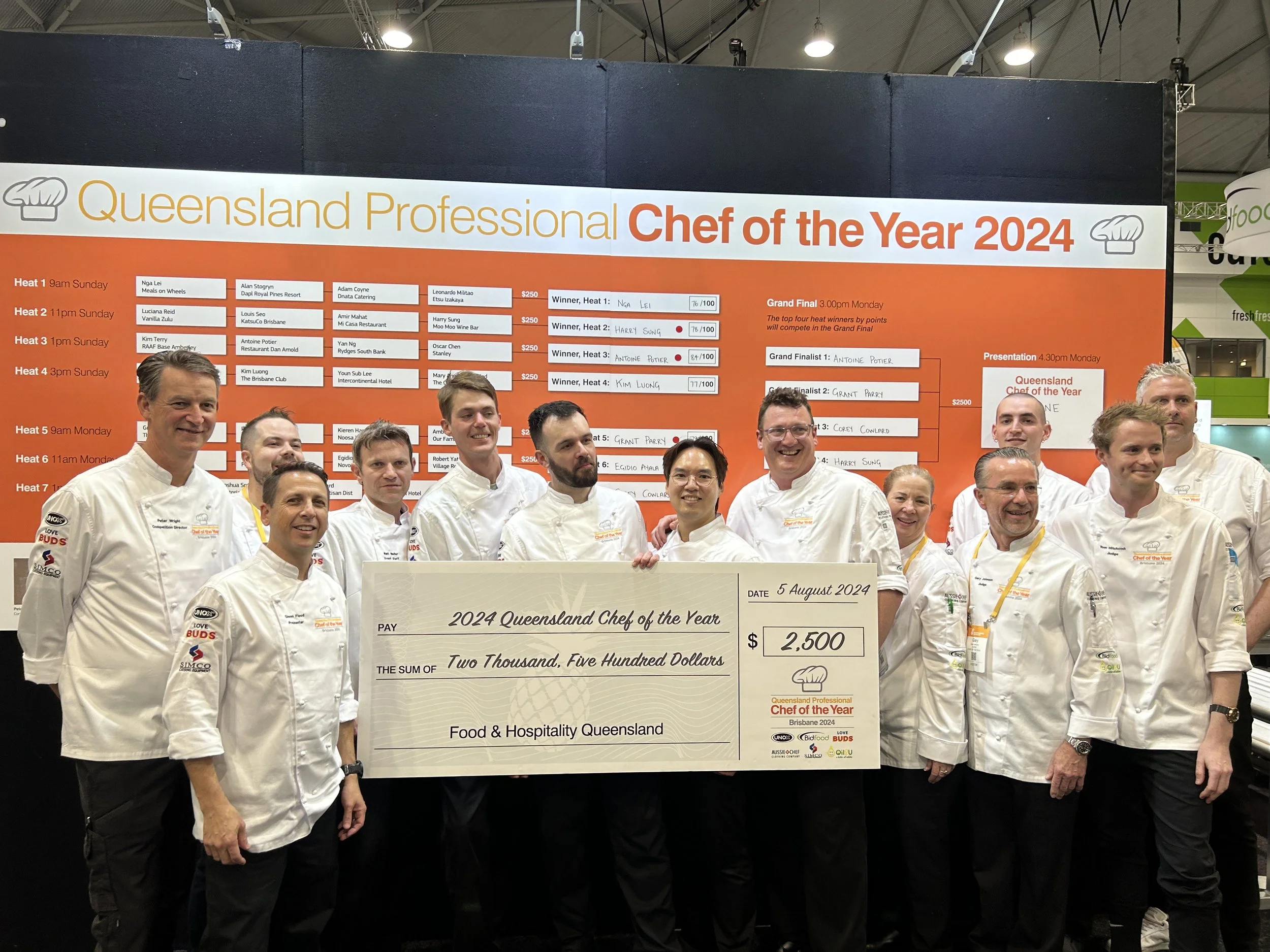 Antoine Potier wins Queensland Chef of the Year 