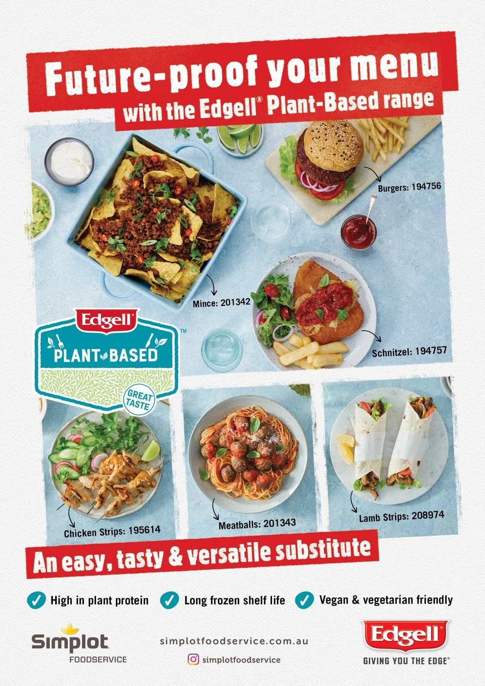 The future of plant-based foods