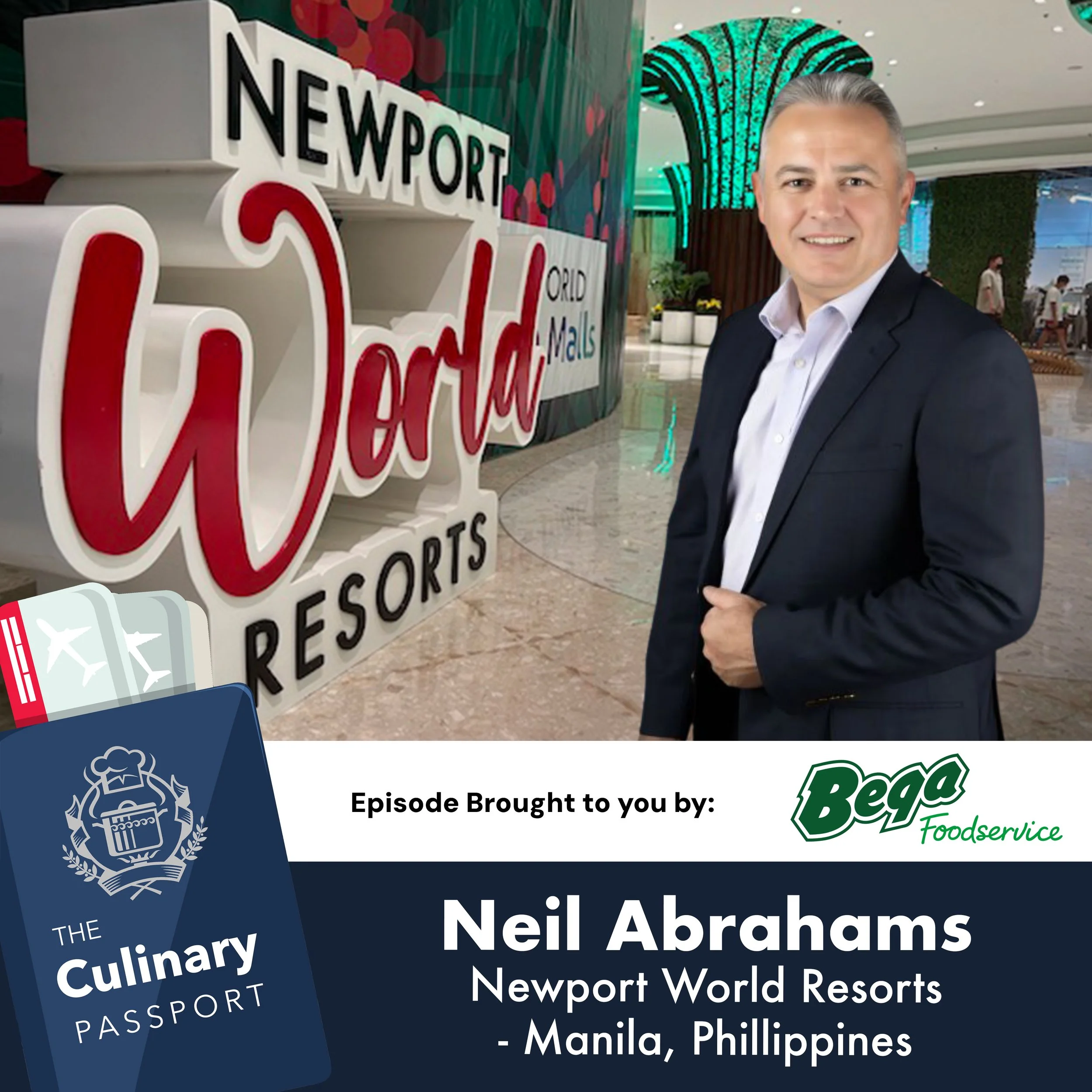 The Culinary Passport - S3 EP6: Neil Abrahams - New World Resorts - Manila