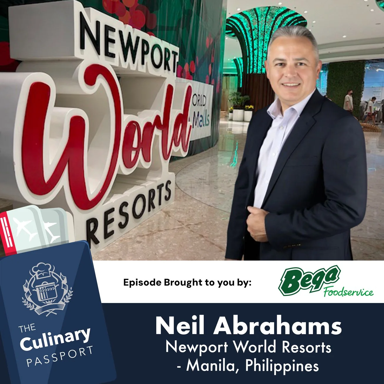 The Culinary Passport - S3 EP6: Neil Abrahams - New World Resorts - Manila