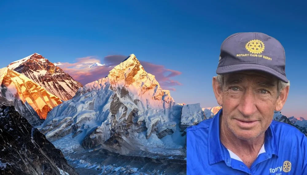 Chef Tony Sandeberg lends support to Mount Everest paraglide fundraiser