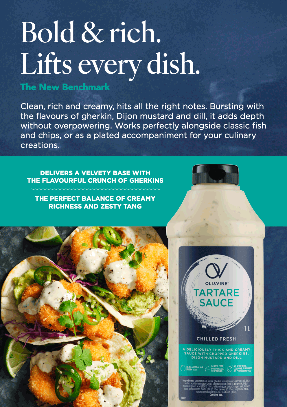 Oli & Vine Tartare Sauce
