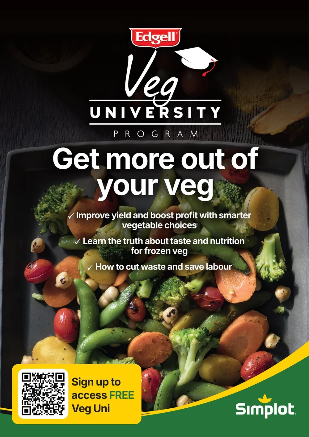 Sign up to Edgell's Veg Uni