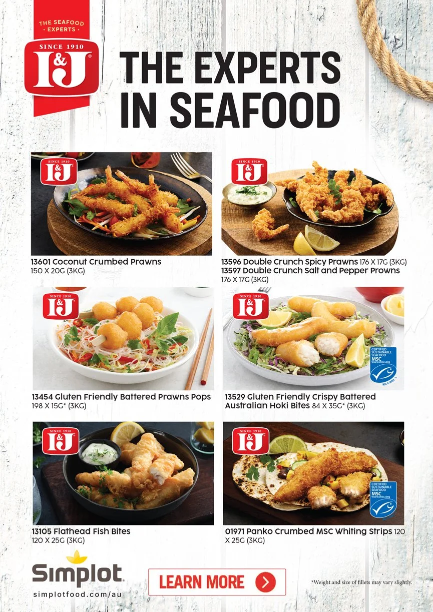 I&J Range Seafood Feature