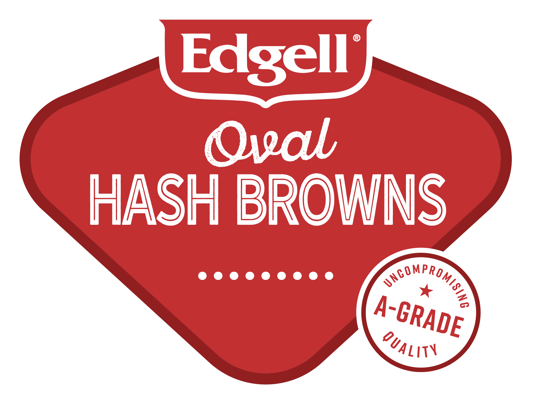 Oval Hashbrowns Edgell