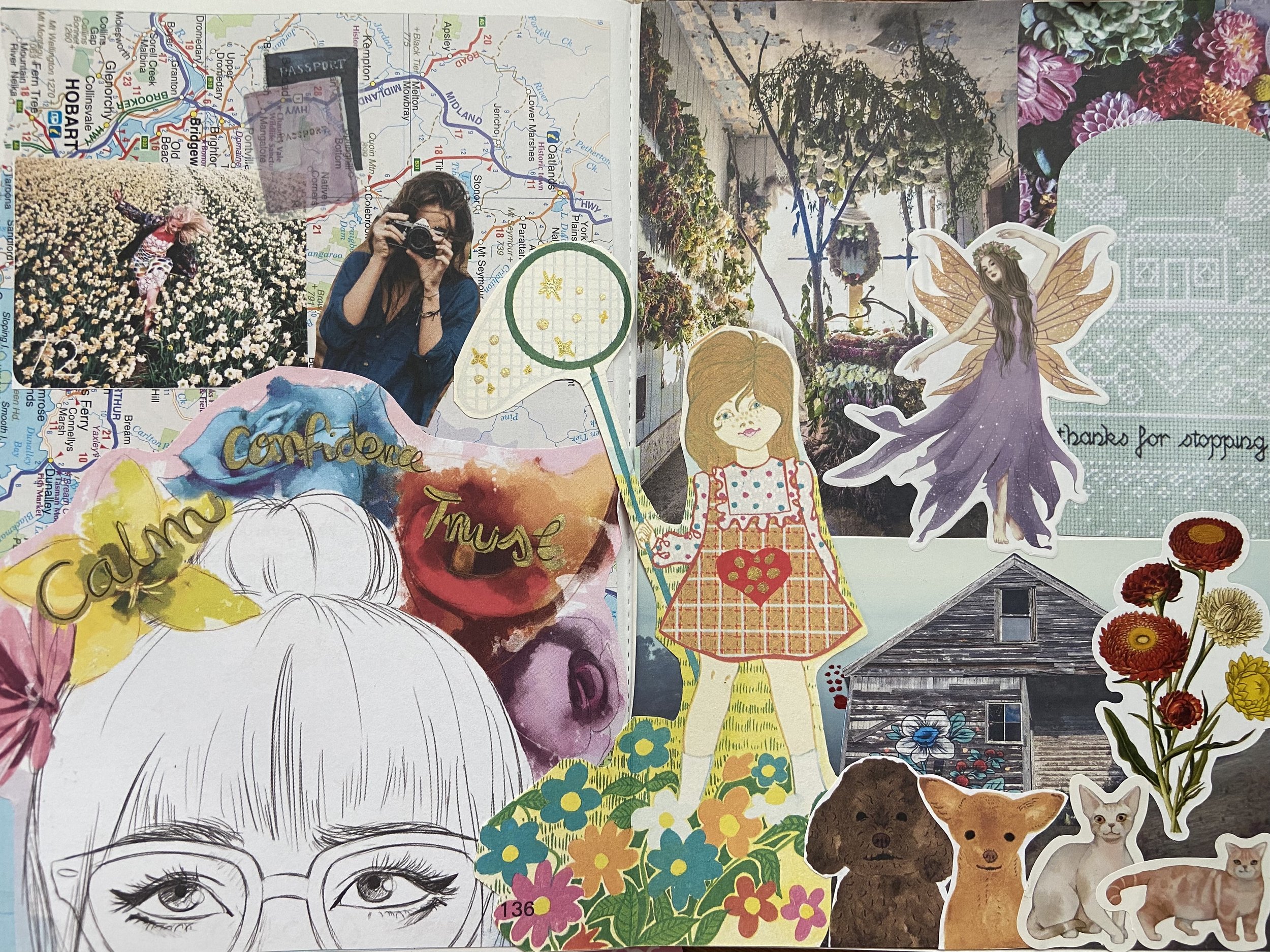 Manifestation Collage Workshop