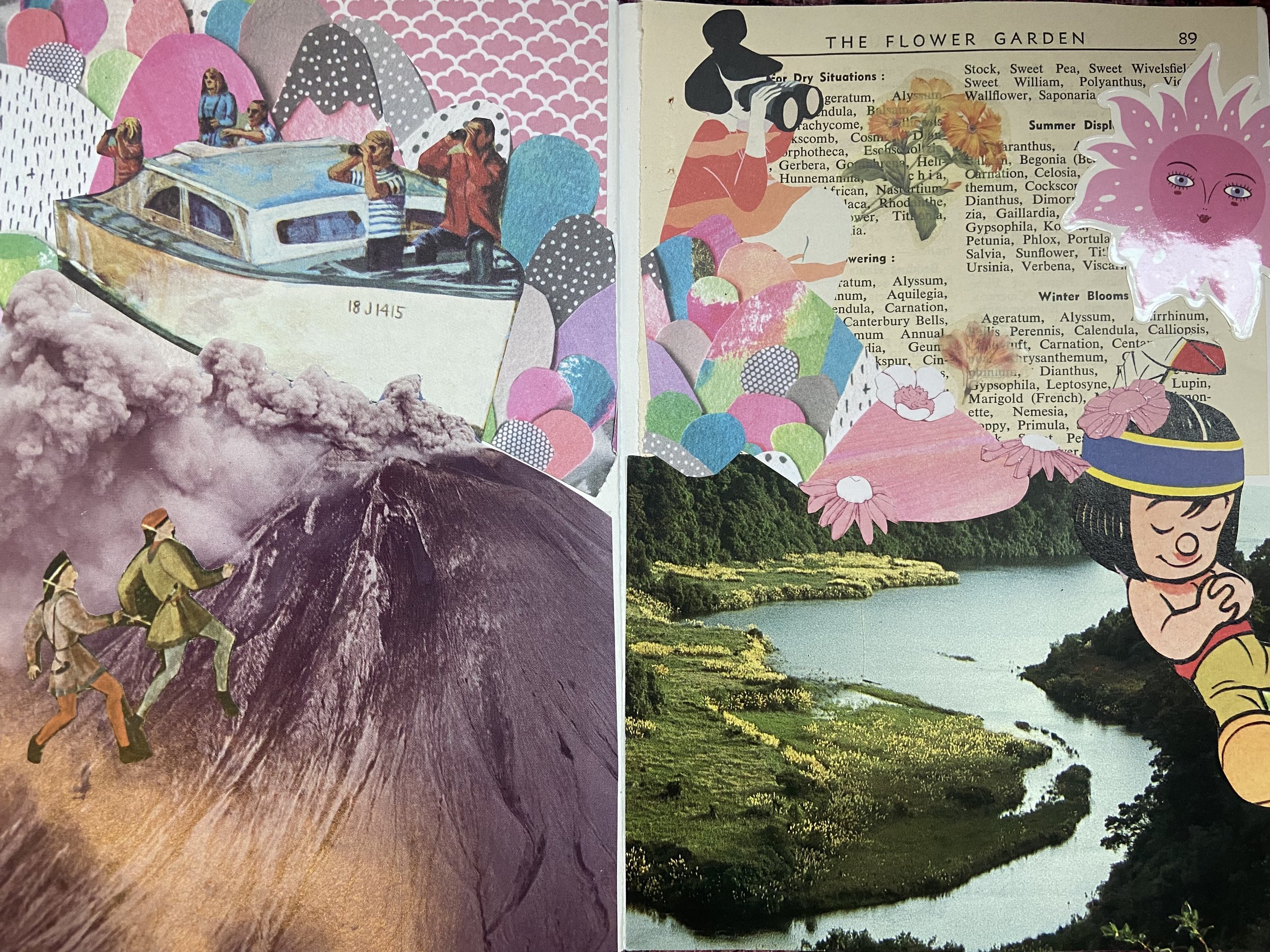 Monthly Collage Catch Ups - April