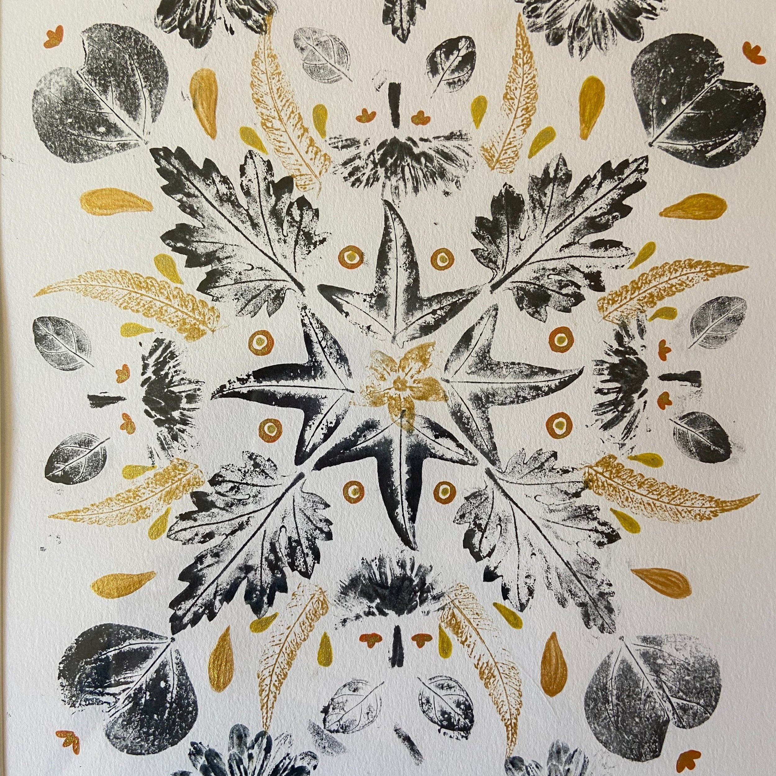 Botanical Print Mandala Workshop (July edition)