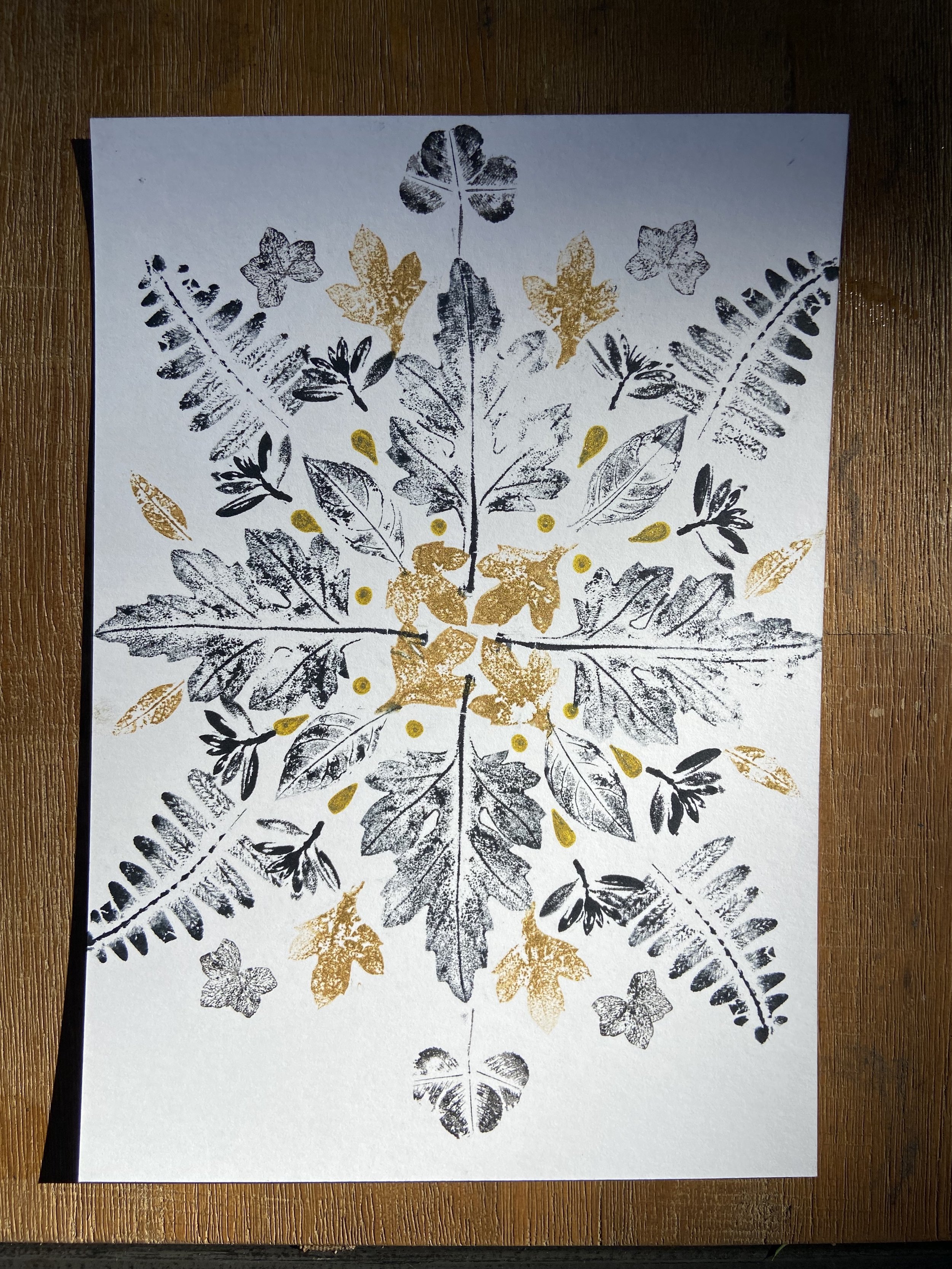Botanical Print Mandala Workshop (November edition)