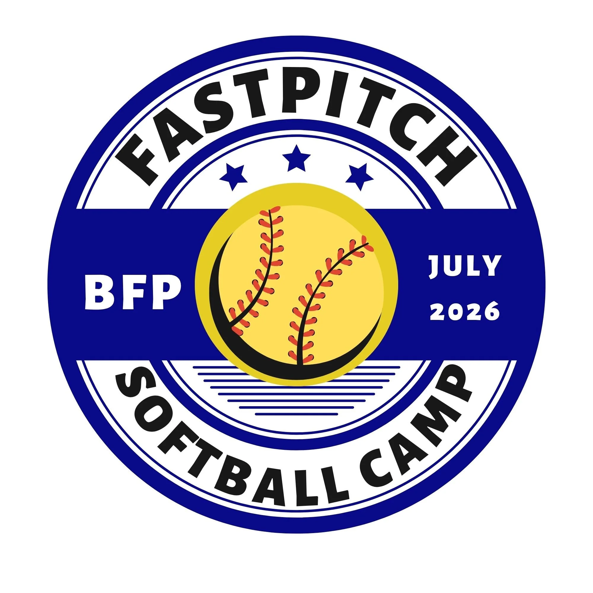 Red And White Rounded Badge Softball Club Logo.jpg