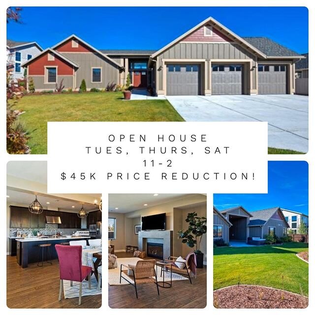 🚨🚨 OPEN HOUSE 🚨🚨
.
💸 $45k Price Reduction!!!
.
⏰ Tues, Thurs, Sat 11-2
.
📍 6920 N. Greenfield Dr Park City
.
🎿 Minutes to the slopes!
.
🤩 Stunning. 3 bed , 3 ba w/ a great view!
.
👀Just come and see!
.
📱 Private tour: 615-419-2341
.
🔥 HOT 