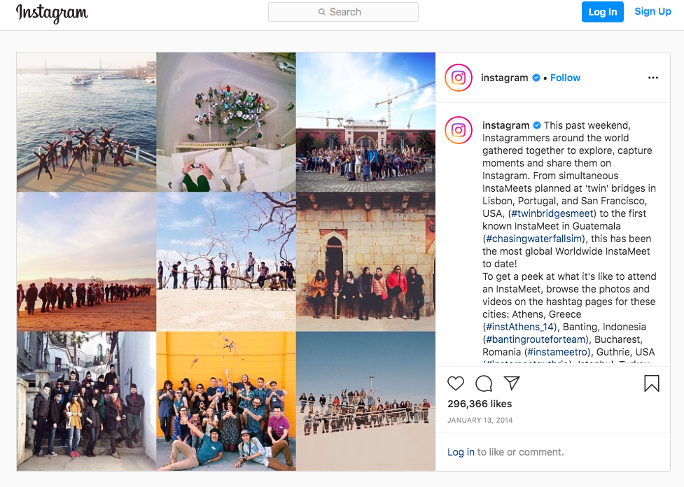 This past weekend, Instagrammers around the world gathered together to explore, capture moments and share them on Instagram. From simultaneous InstaMeets planned at 'twin' bridges in Lisbon, Portugal, and San Francisco, USA, (#twinbridgesmeet) to th…