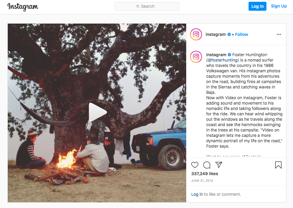 Foster Huntington (@fosterhunting) is a nomad surfer who travels the country in his 1986 Volkswagen van. His Instagram photos capture moments from his adventures on the road, building fires at campsites in the Sierras and catching waves in Baja.Now …