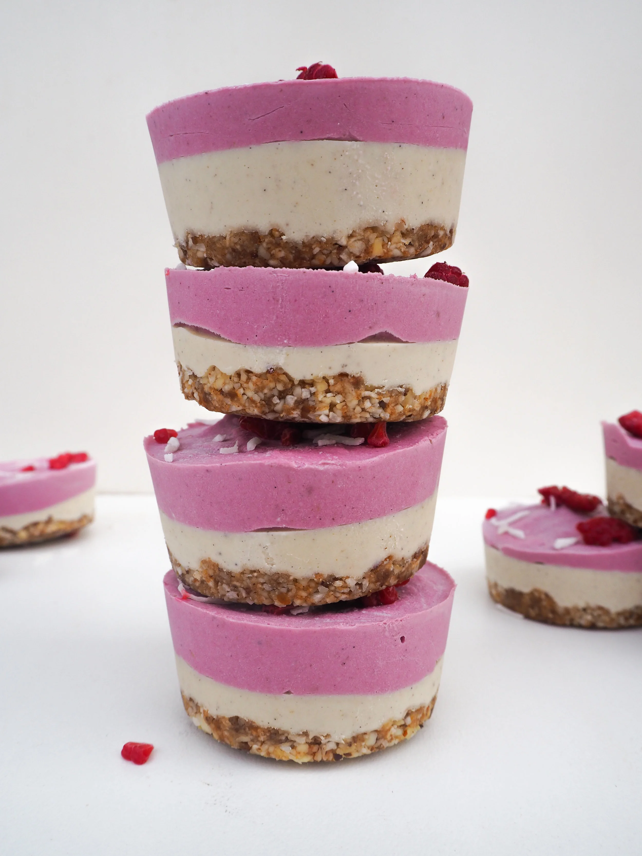 Raspberry and White Chocolate Cheesecake 